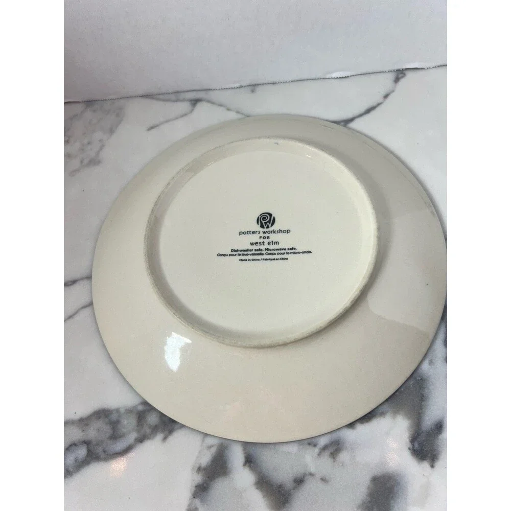 Potters Workshop for West Elm Plate Dot 9.25